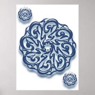 Mohammed (pbuh) calligraphy... poster