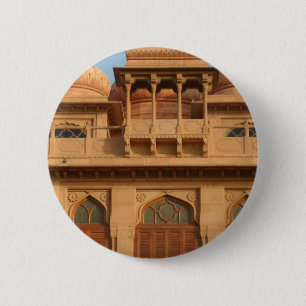 Mohatta Palace Museum: Iconic Design 6 Cm Round Badge