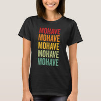 Mohave County Arizona Rainbow Text Design