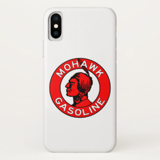 Mohawk Gasoline vintage sign flat version. iPhone X Case