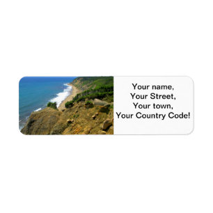 Mohegan Bluffs Corn Cove Return Address Label