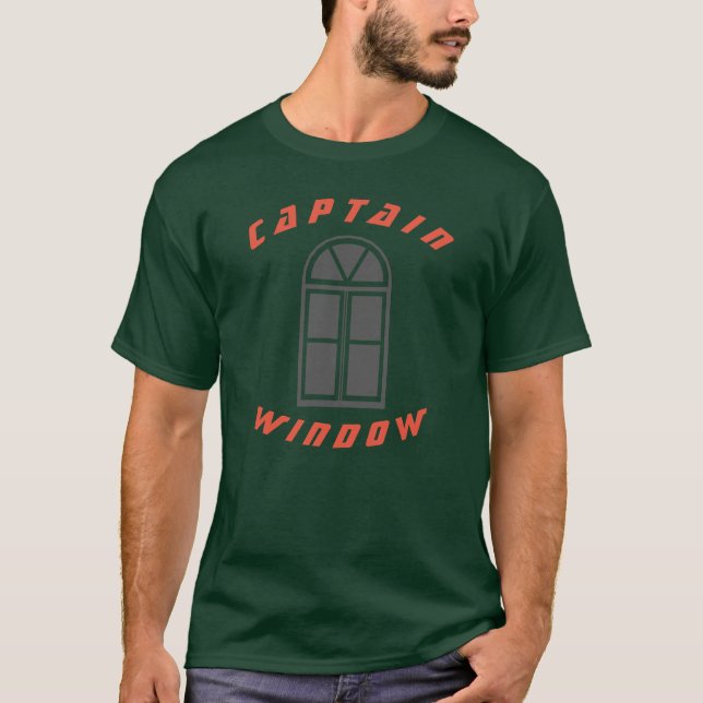 MOHF | Captain Window - Deep Forest: Unisex   T-Shirt (Front)