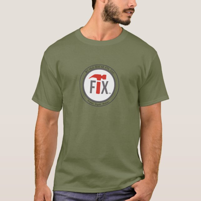 MOHF | Seal - Fatigue Green: Unisex T-Shirt (Front)