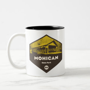 Mohican State Park Ohio Two-Tone Coffee Mug