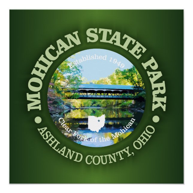 Mohican State Park Poster (Front)