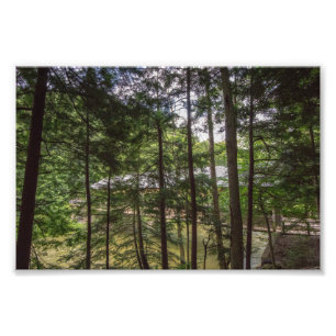 Mohican State Park's Covered Bridge, Ohio. Photo Print