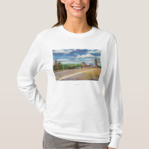 Mohican Trail Approaching Point Lookout Scene T-Shirt