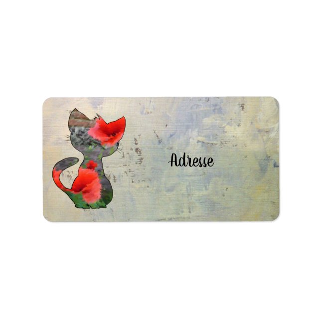 Mohkatze Label (Front)