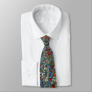 Mohnfeld, Gustav Klimt Tie