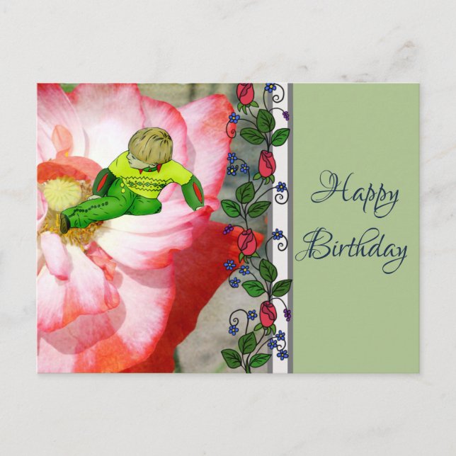 Mohnprinz 2 postcard (Front)