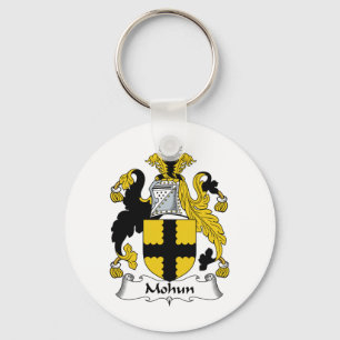 Mohun Family Crest Key Ring