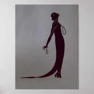 Moi Fashion Plate ~ Vintage Art Nouveau Poster