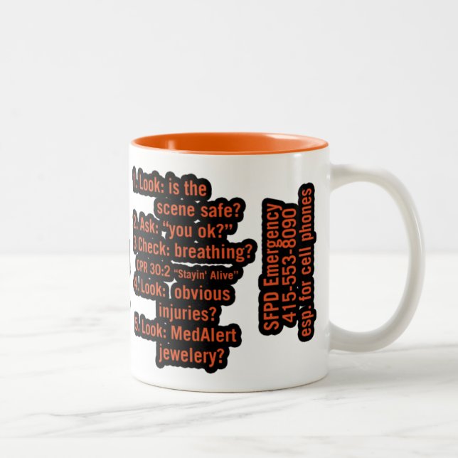 Moira Two-Tone Coffee Mug (Right)