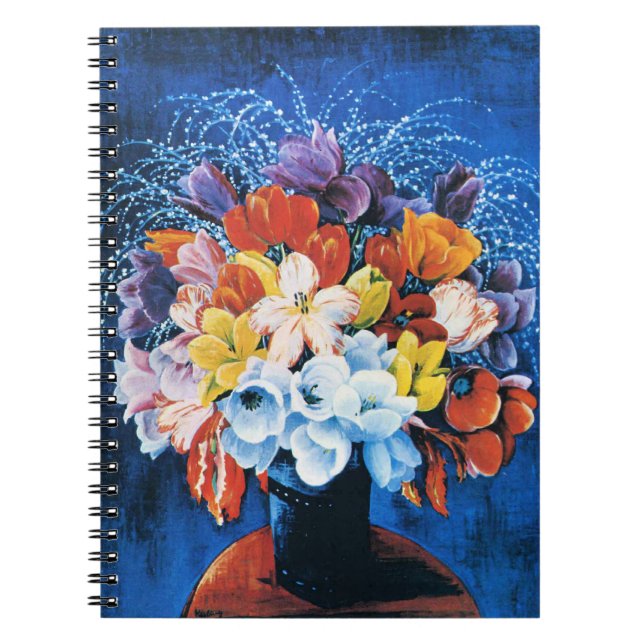 Moise Kisling, Bouquet of Tulips, Notebook (Front)