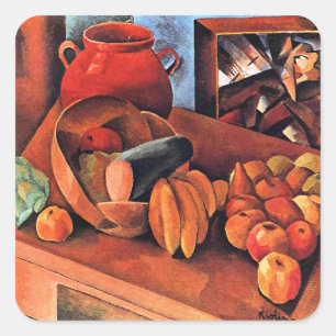 Moise Kisling, Still Life with Fruit, Square Sticker