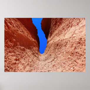 Mojave Desert Canyon Poster