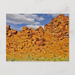 Mojave Desert Red Rock Postcard