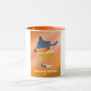 Mojave Desert USA map Mug