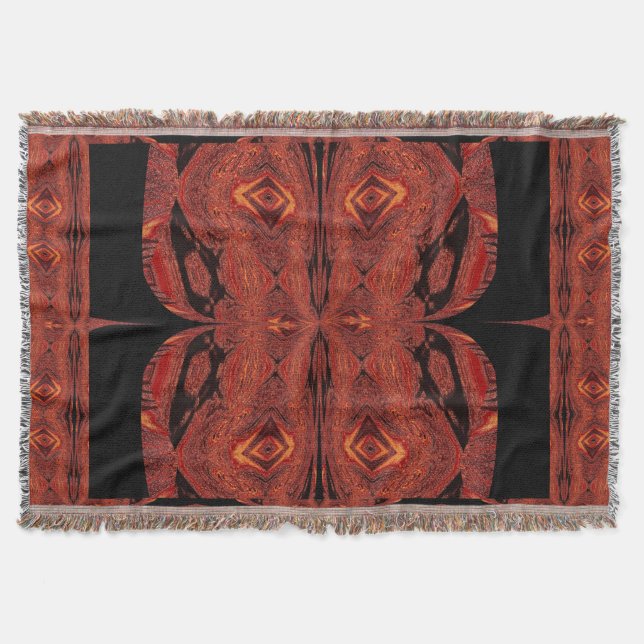 Mojave Sands 34 Throw Blanket (Front)