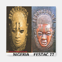 MOJISOLA A GBADAMOSI   FESTAC 77 MAGNET