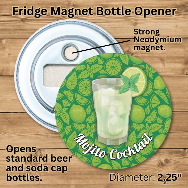 Mojito Bottle Opener (Creator Uploaded)