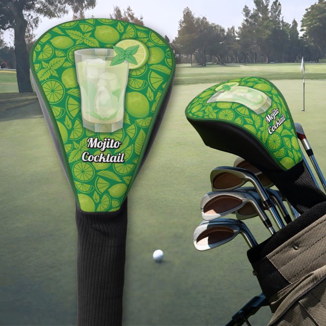Mojito Cocktail Golf Head Cover (Creator Uploaded)