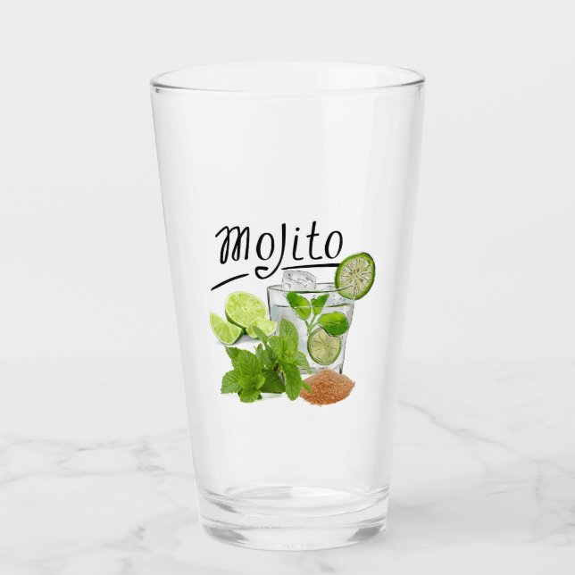 Mojito Drink :-) Glass (Front)