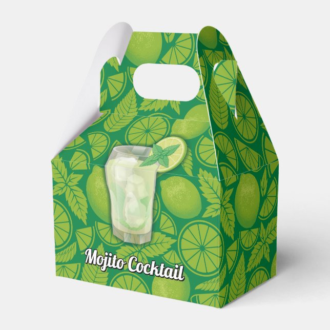 Mojito Favour Box (Front Side)