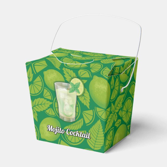 Mojito Favour Box (Front Side)