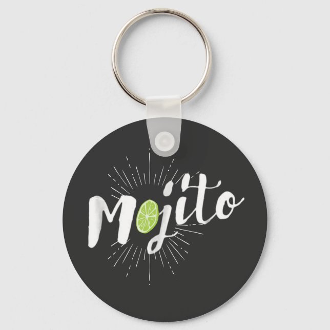 Mojito summertime with a lemon key ring (Front)