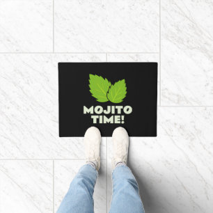 Mojito Time! funny doormat for cocktail lovers