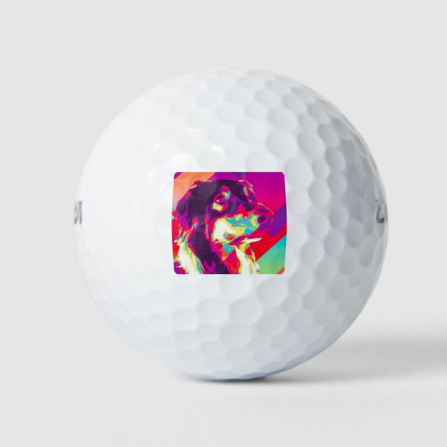 Mojo Art Golf Balls (Front)