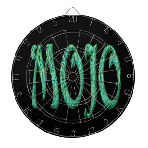 Mojo black dartboard
