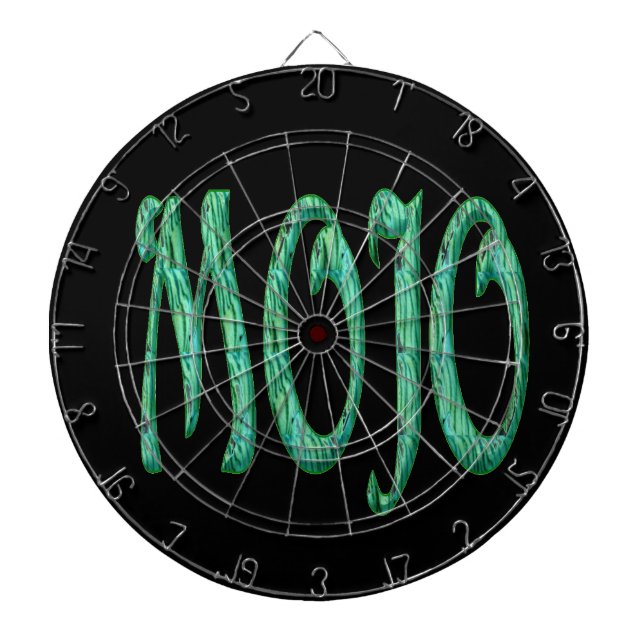 Mojo black dartboard (Front)