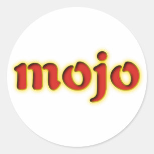 mojo classic round sticker