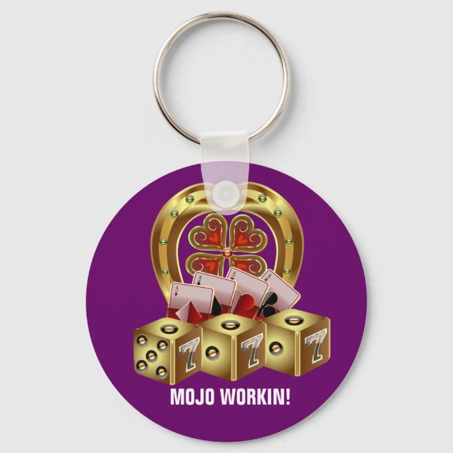 Mojo Fast Luck Key Ring (Front)