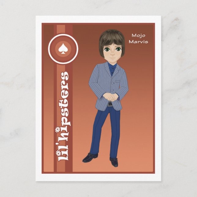 Mojo Marvis Postcard (Front)