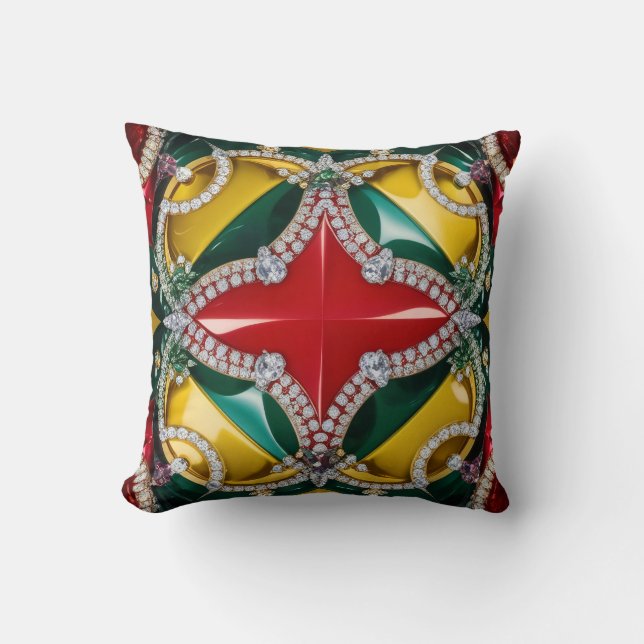  MoJo Pillow with Los Angeles Colours Design (Front)