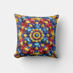 MoJo Pillow with Romanian Colours Design