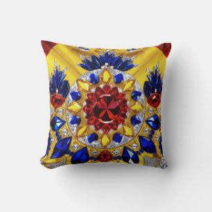  MoJo Pillow with Romanian Colours Design
