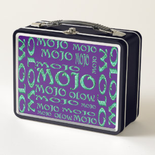 Mojo purple black lunchbox