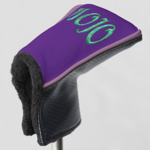 Mojo purple golf club putter cover