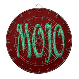 Mojo red dartboard