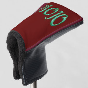 Mojo red golf club putter cover