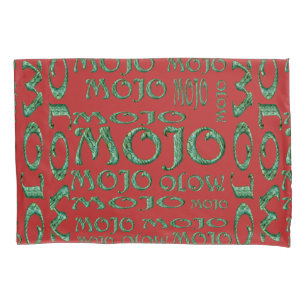 Mojo red pillowcase