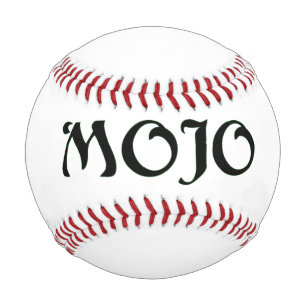Mojo white baseball