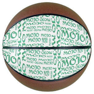 Mojo white basketball
