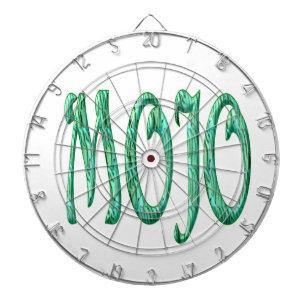 Mojo white dartboard