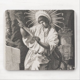 Mojos Indian Mouse Pad