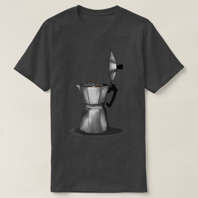 Moka Pot T-Shirt (Design Front)